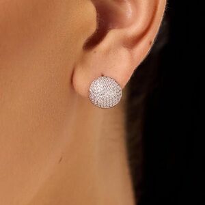 Elegant Silver Stud Earrings